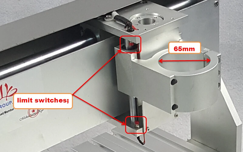 DIY CNC гравировальный станок 3040 рамка с шариковым винтом 3040Z cnc токарный по дереву