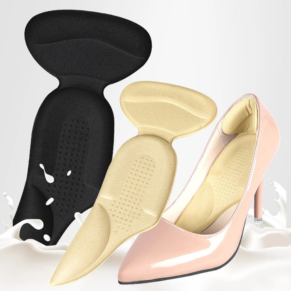 1 пара женские Т-образные ортопедические стельки на высоком каблуке | Красота и
