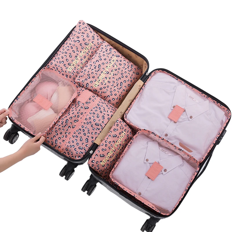 Дорожный органайзер для чемоданов одежды 7 шт./компл.|Принадлежности путешествия|