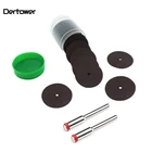 36 шт.компл. Универсальный 24 мм мини-колесо для алмазной резки сверло для вращающегося ювелирного инструмента набор отрезных колес случайный цвет