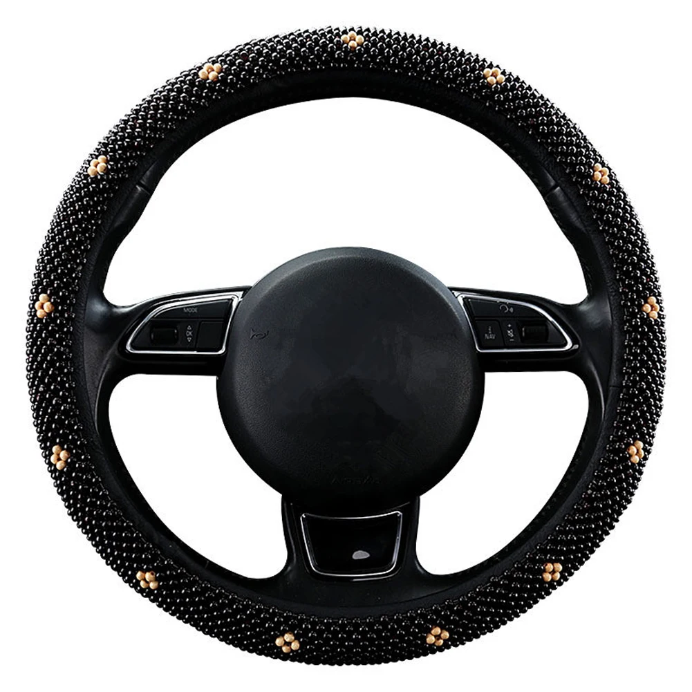 Универсальные Нескользящие дышащие Чехлы для руля 38 см|Чехлы на руль| |