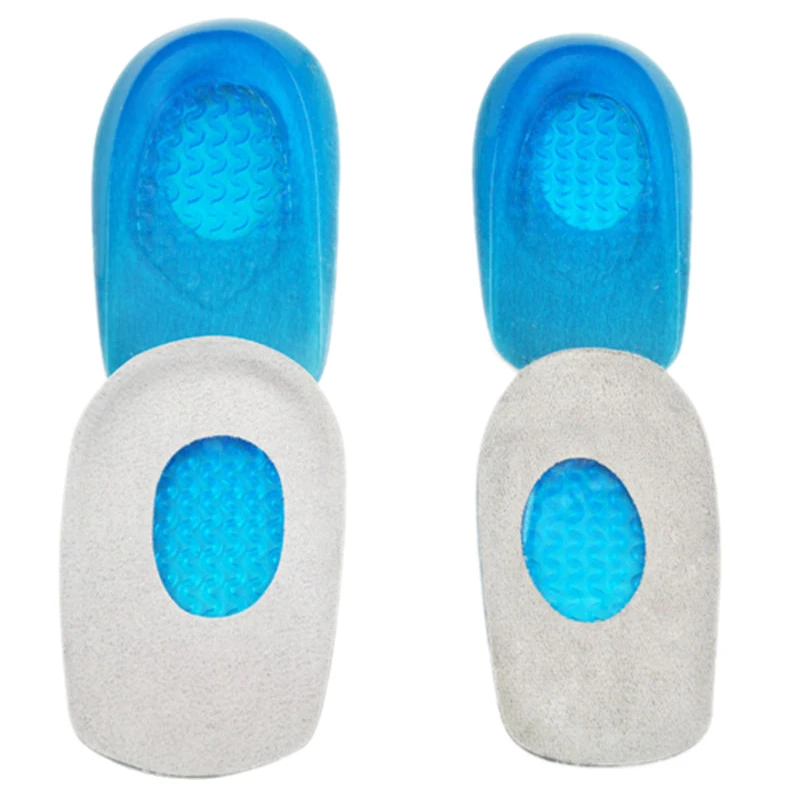 1 пара силиконовых гелевых чашек для пятки поддерживающие колодки обуви