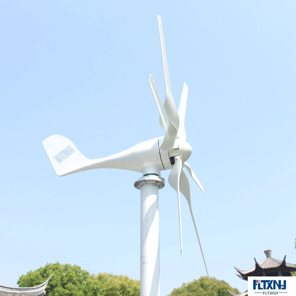 800W 48V Wind generator with 6 blades and free MPPT controller small wind turbine for home use | Обустройство дома