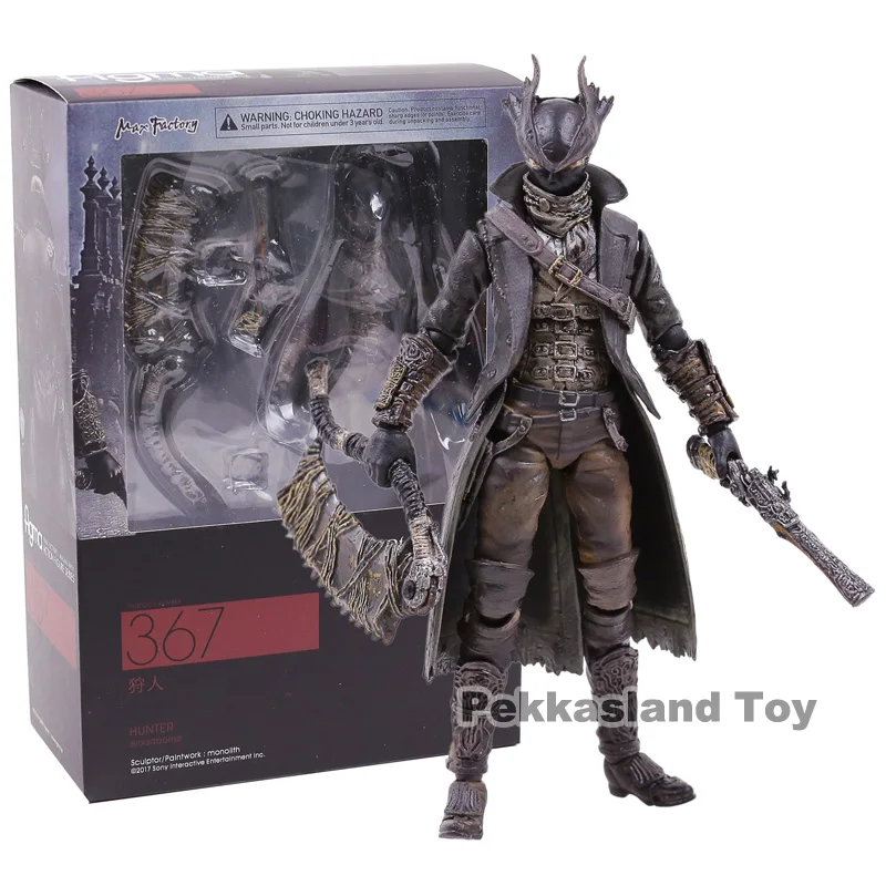 PS4 игры Bloodborne Охотник Figma 367 ПВХ Экшн фигурки Модель Коллекционная игрушка