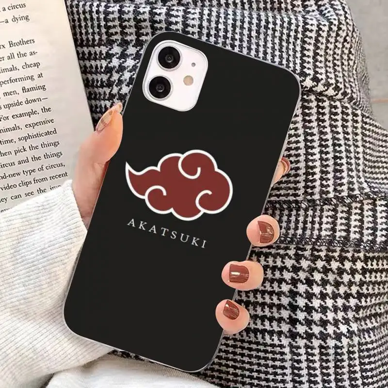 

Hot Anime Itachi Phone Case for iPhone 8 7 6S Plus X 5S SE 2020 XR 11 12 mini pro XS MAX