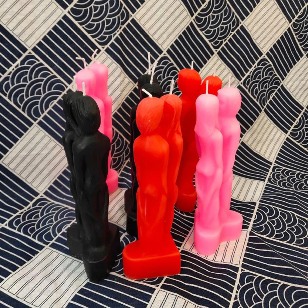 6 шт./лот Волшебная ритуальная свеча Свадебные свечи ручной работы человеческие