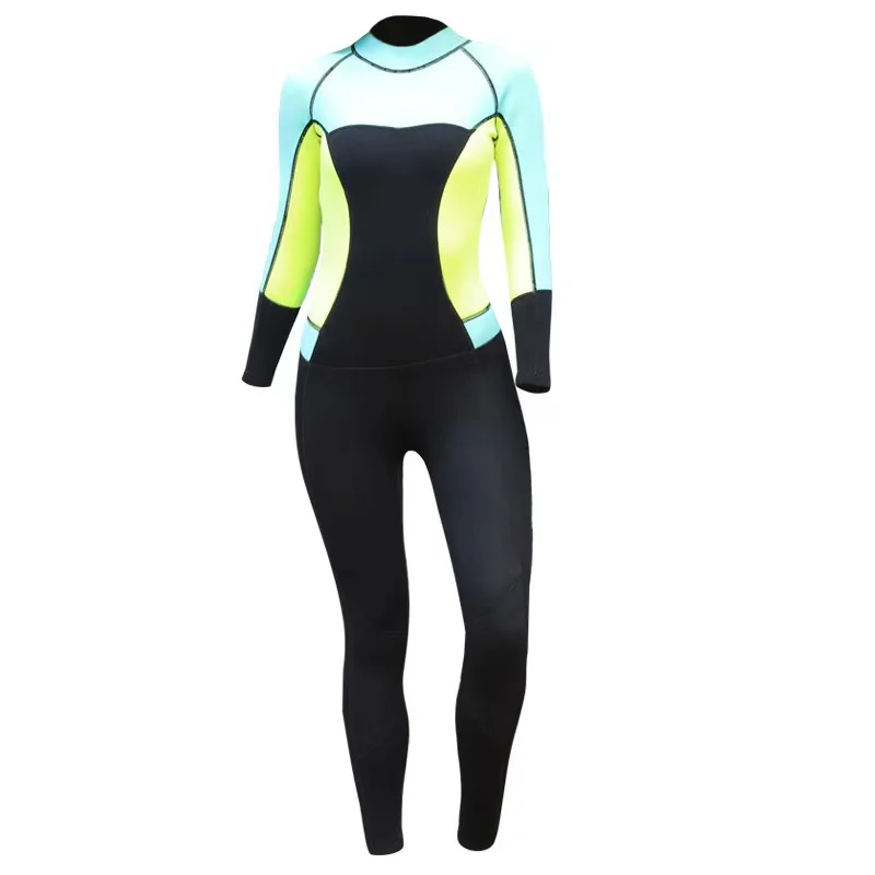 

Da Donna a Maniche Lunghe e Caldo Muta 3mm Muta Per Immersione Nuoto Muta in Neoprene Scafandro Costume Da Bagno Costumi Da Bagn