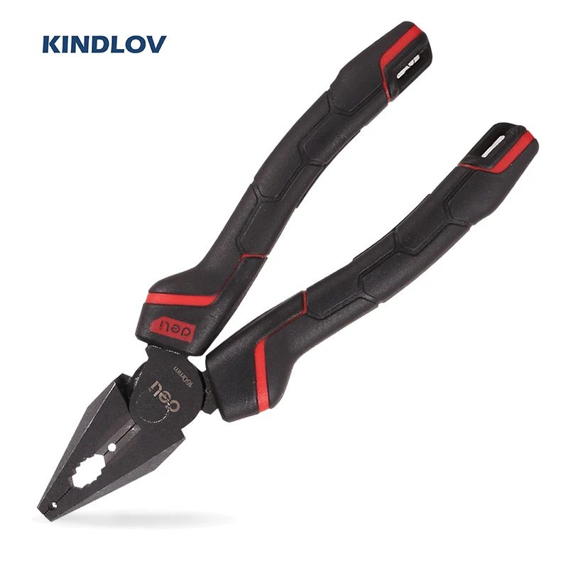 Плоскогубцы KINDLOV для зачистки проводов обжимной инструмент резак электрических