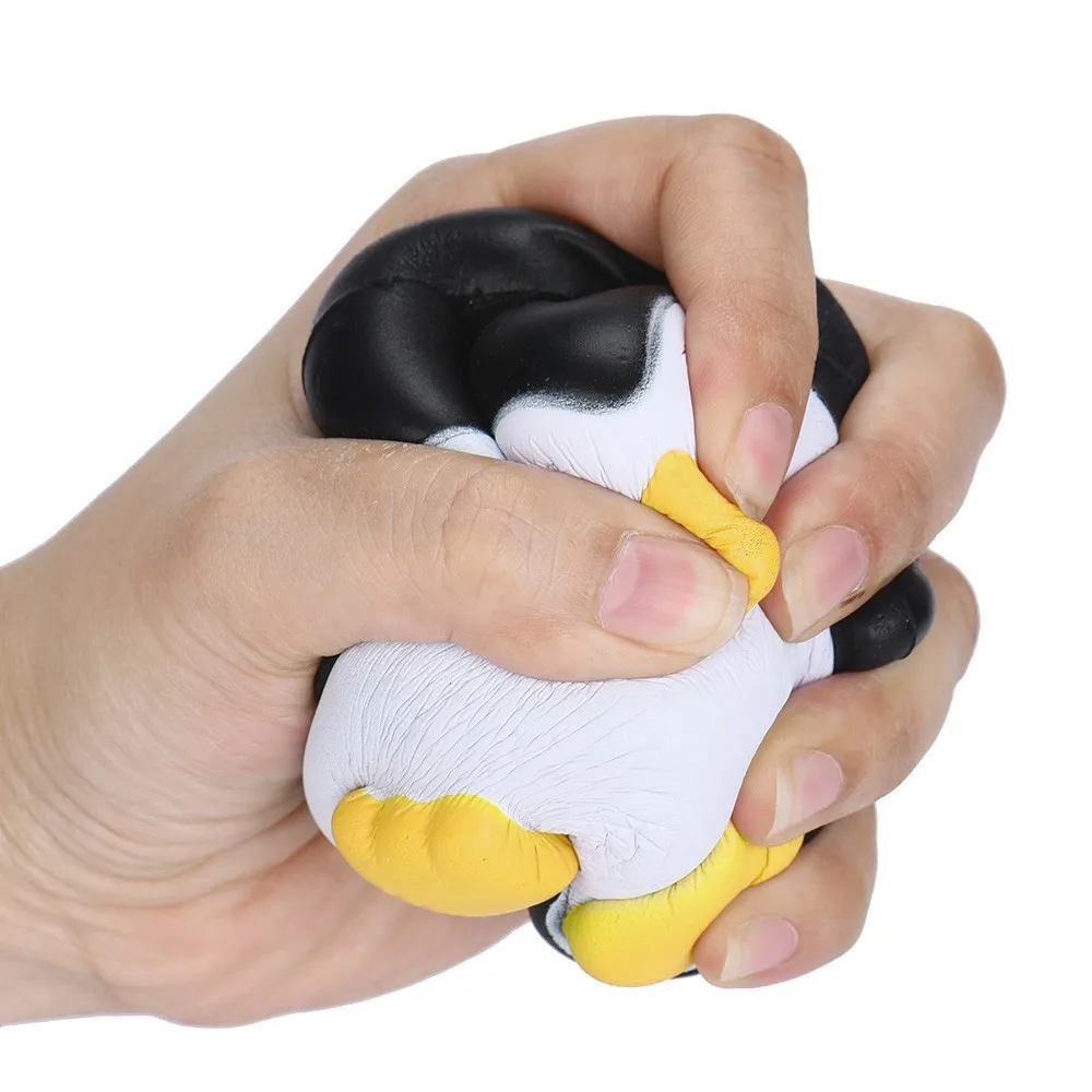 

Squeeze Toy Cute Cartoon Squeeze Squishy Cute Penguins Slow Rising Cream Scented Decompression Toys For Anti Stress