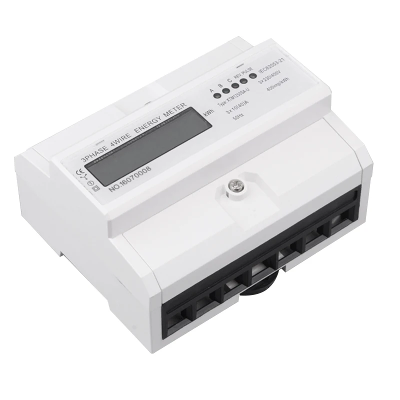 Трехфазный 4 проводной Электрический цифровой фотоэлектрический ЖК дисплей 3x20