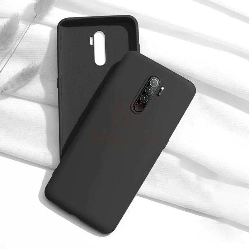 Hacrin Liquid Case for Xiaomi Redmi Note 8 Anti-Drop TPU Soft Silicone Bumper Cover Pro phone case |