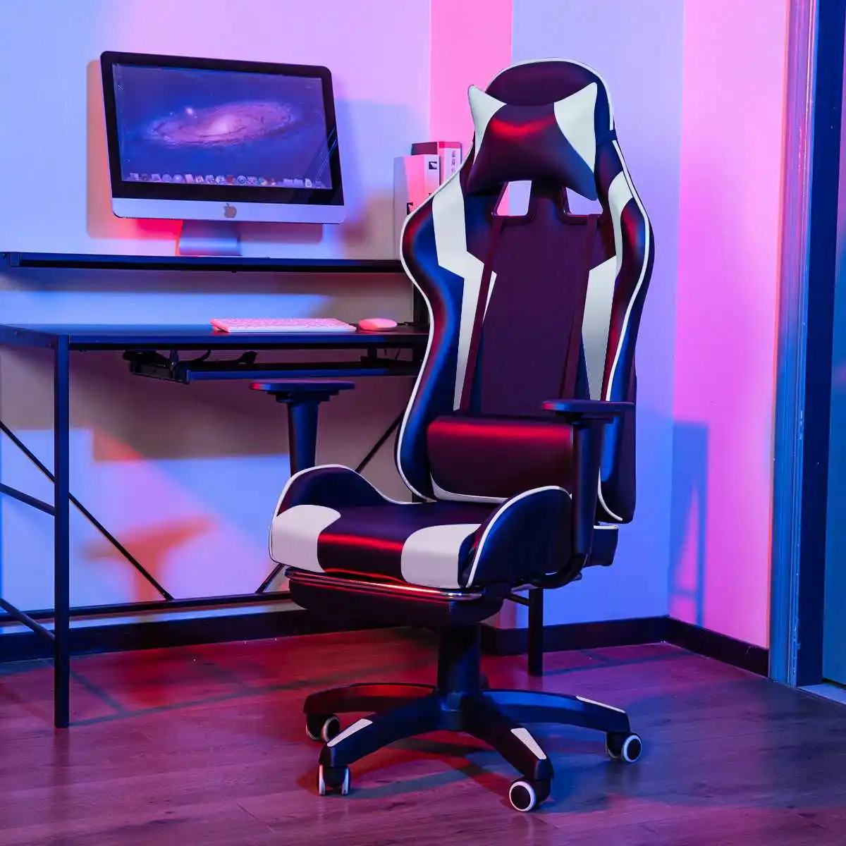 

Игровое кресло, эргономичное кресло для дома и офиса, компьютерное кресло, удобное кресло, кожаное кресло с откидывающейся спинкой для игр