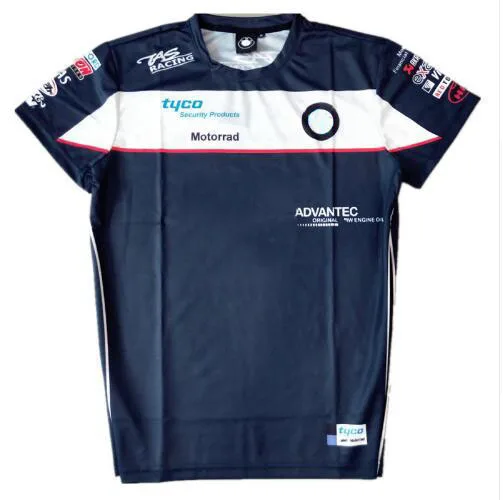 

Hot Sale 2018 Motorrad Motorsport Motorcycle T-shirt Cycling Outdoor Polyester Quick-Drying T-shirt Jersey for BMW Motocross