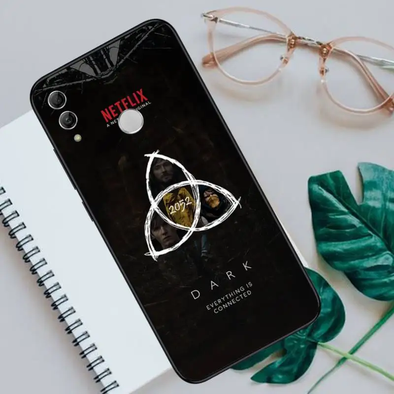 

Netflix Dark Phone Cases For Huawei Honor 7C 7A 8X 8A 9 10 10i Lite 20 NOVA 3i 3e