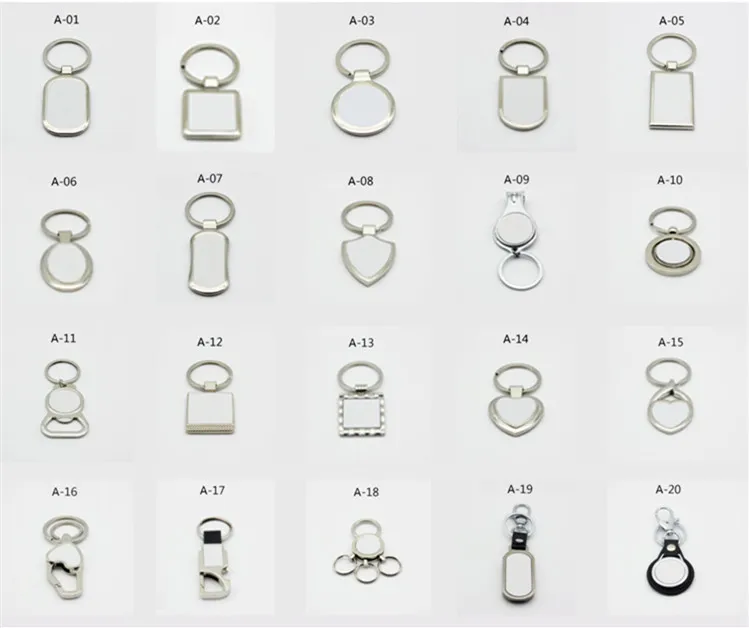 12 шт./лот Пустые Металлические Брелоки для ключей открывалка бутылок подарочная
