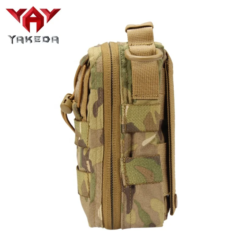 EDC Pouch Survival Kit Leisure Crossbody Shoulder Sling Bag Molle Military Tactical Pouch for Outdoor Hunting Accessories