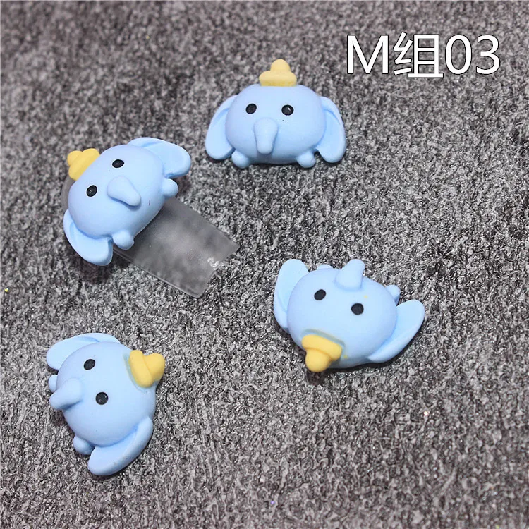 

Disney Mickey Manicure Bear Jewelry 3D Nail Cute Rabbit Children's Toys Accessories Cool Girls Student Cartoon Decoration Decals