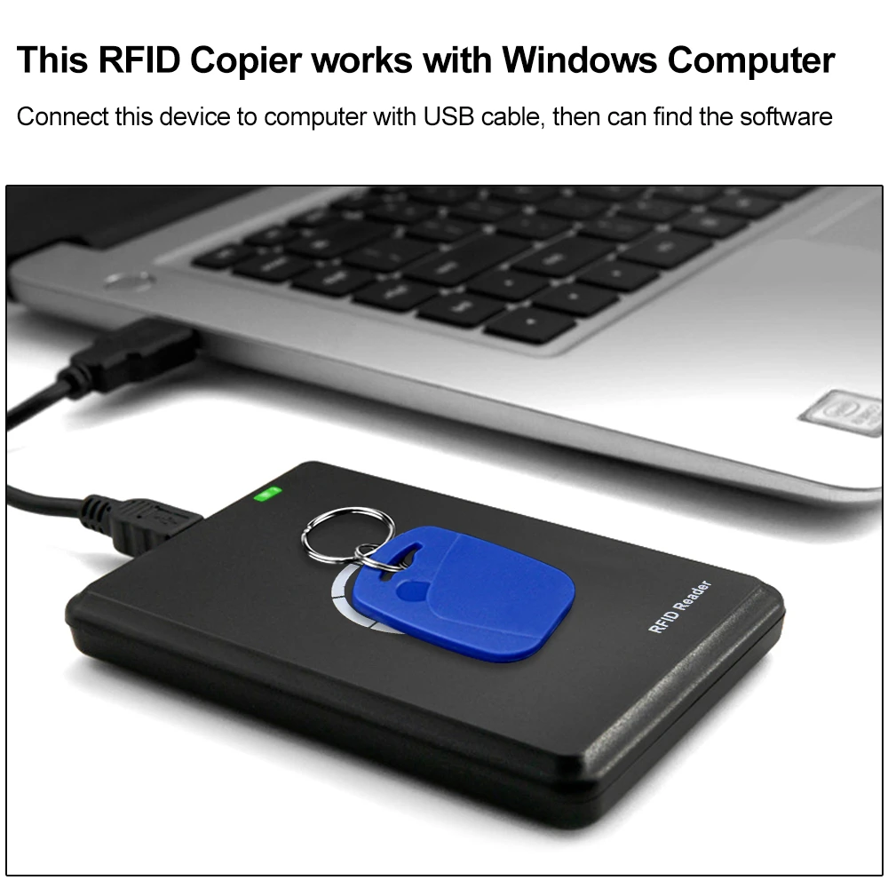 RFID-дупликатор 125 кГц 13 56 МГц USB UID ID IC T5577 EM4305 | Безопасность и защита