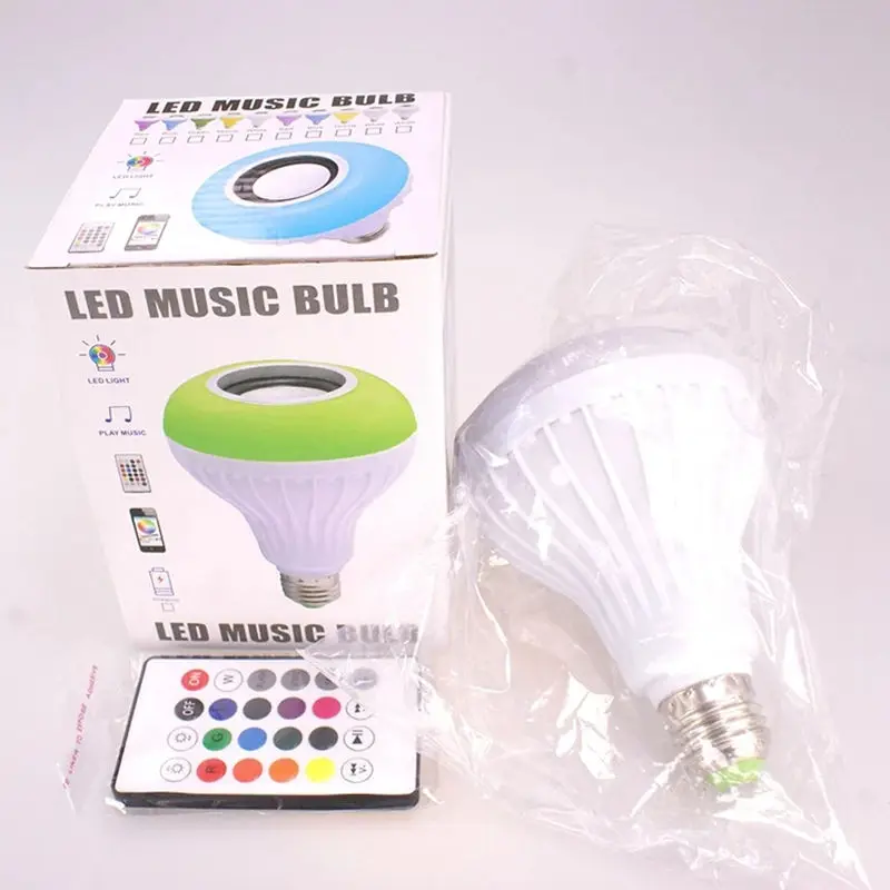 Фото Портативный Bluetooth Динамик 12 Вт RGB светодиодный лампа 110 в 240 умный светильник виде Портативный Bluetooth Динамик 12 Вт RGB светодиодный лампа 110 в 240 умный светильник виде