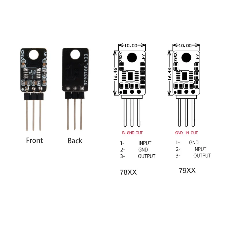 LT3045 3094 обновление LM78 79 серии LM317 337 DIP 3pin линейный регулятор IC чип модуль источника