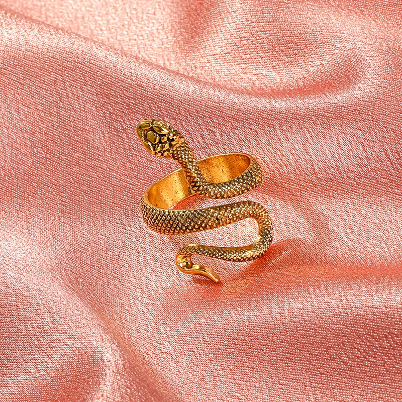 Мужское и женское кольцо в стиле панк регулируемое ретро | Украшения аксессуары