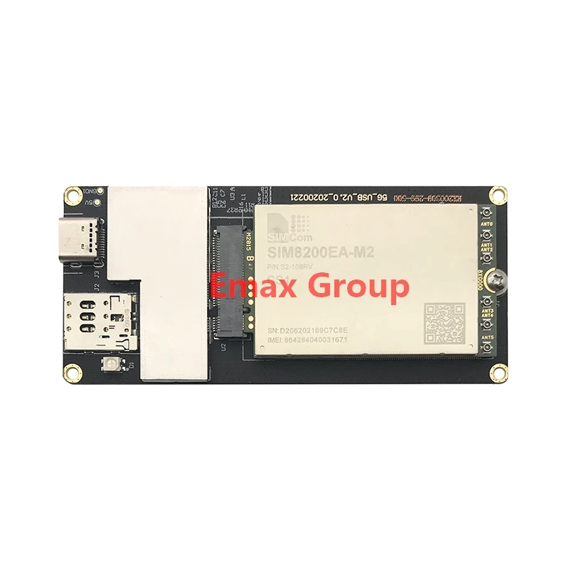 SIMCOM SIM8200EA SIM8200EA-M2 with m.2 to usb adapter 5G Antenna + Pigtail+ GPS |