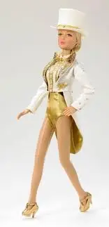 

Позолоченный смокинг, Ограниченная Коллекция, винтажный смокинг для девочек, кукла для детей, подарок на день рождения