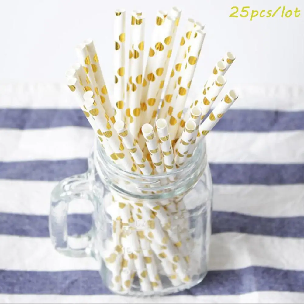 25pc Straws 5 Taoup 40th день рождения посуда бумажные тарелки баннеры скатерть полотенца с днем рождения 40 украшения для взрослых родителей - Цвет: 25pc Straws 5