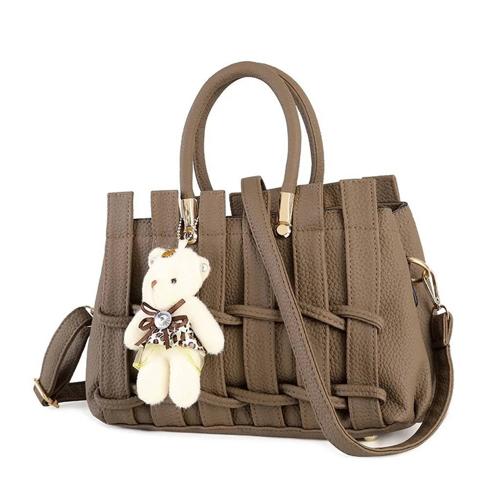 

2021 Pu Litchi Pattern Handbag Luxury Handbags Women Bags Designer Satchels Fashion Totes Bags for Women Cross Body Bag