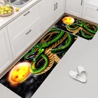 Пользовательский кухонный коврик, современные коврики для гостиной, балкона, ванной, коврик с принтом, Придверный коврик для прихожей, коврик для ванной Super DBZ аниме
