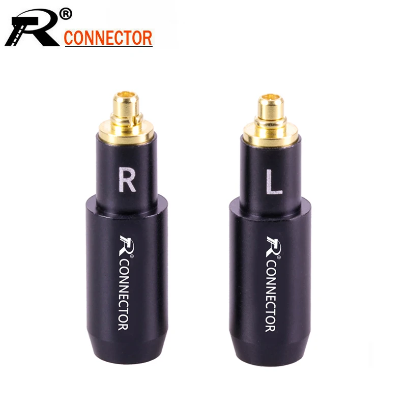 10 шт./лот позолоченный штекер MMCX для наушников аудио technica ATH ESW750 ESW950 ES770H 990H прямой