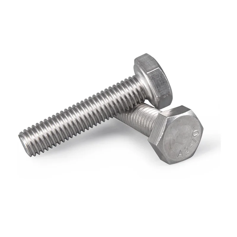 

British and American Hexagon Screws 304 Stainless Steel British and American Standard Hex Head Full Bolt 1/2 3/4 5/8 7/16