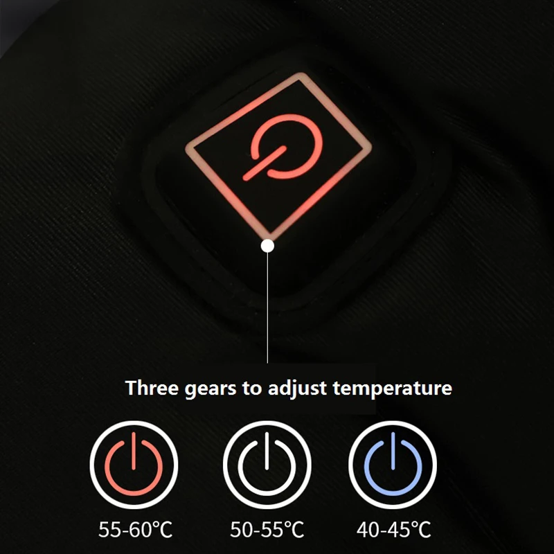 

Winter Outdoor Glove 4.5V Heating Keep Warm Gloves Windproof Waterproof Unisex, for Cycling, Skiing, Mountaineering