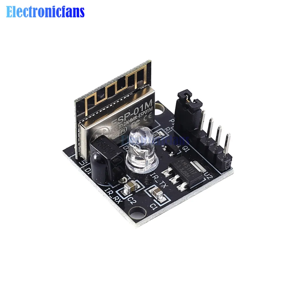 DC 3 В 5 в ESP8285 инфракрасный трансивер беспроводной модуль трансивера Wi-Fi пульт