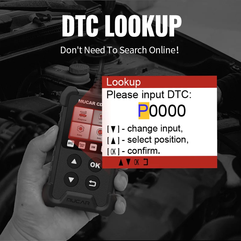 Диагностический сканер MUCAR CDL20 OBD2 автомобильный диагностический инструмент pk elm327