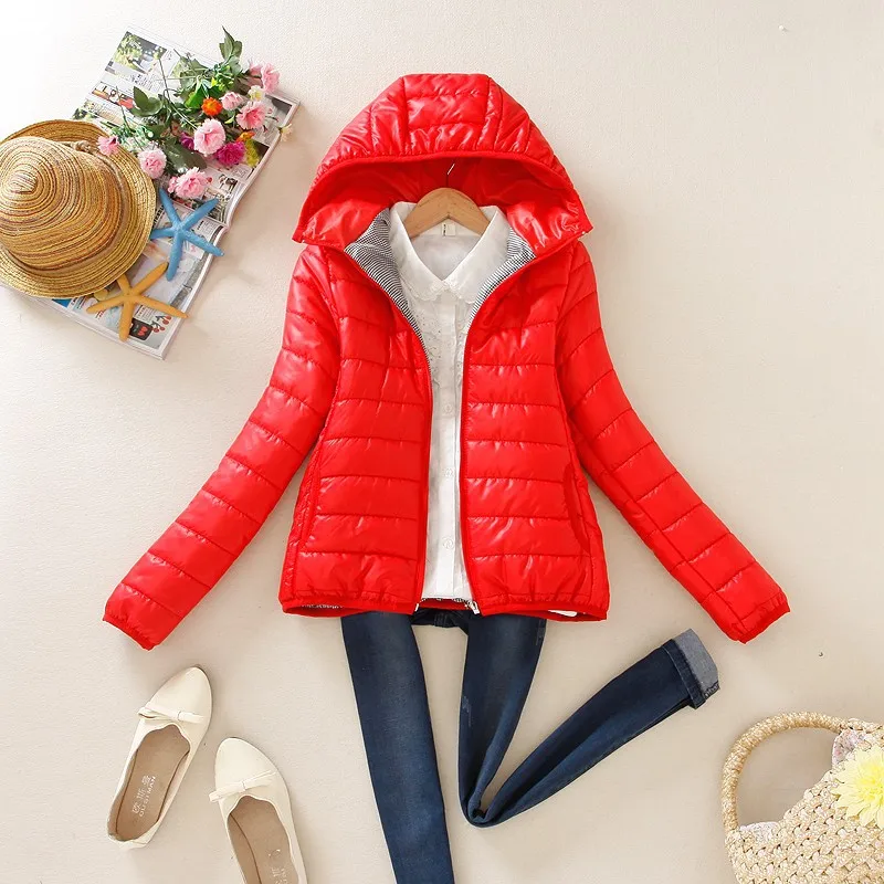 

8-color Upgraded Version of Super Warm Winter Parka Coat Jacket Ladies Ladies Jacket Slim Short Cotton Jacket Ladies