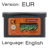 32 бит видеоигры картридж Консоли Карты для nintendo GBA подростков мутант английская языковая версия - Цвет: Turtles EUR