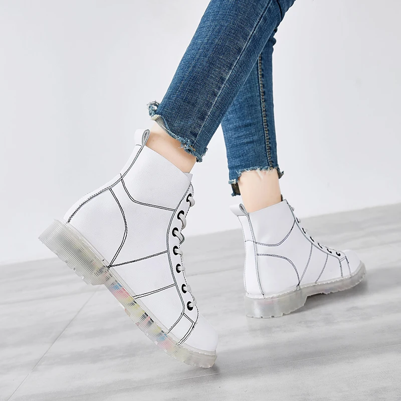 NIKEzi/простая уличная обувь на платформе для женщин и девочек путешествий