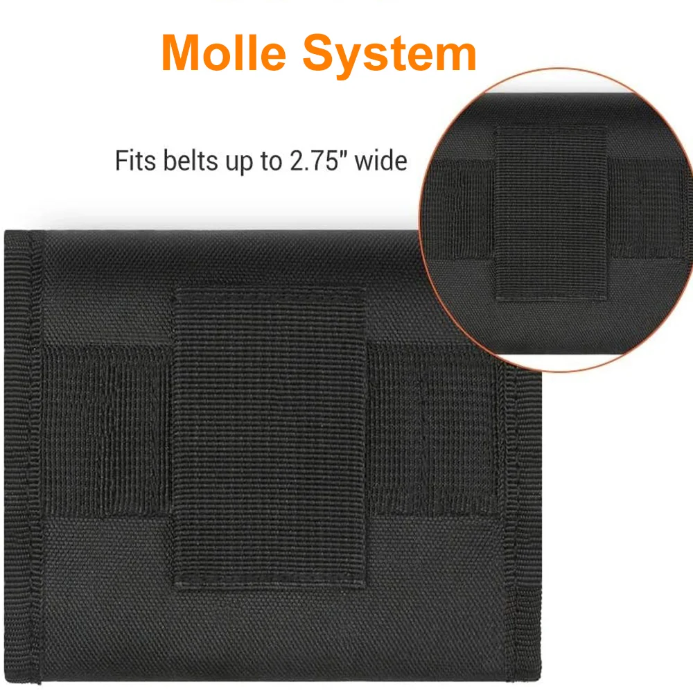 12 Round Cartridge Carrier Shell Rifle Folding Ammo Pouch Bullet Holder .30-06 Shotgun Wallet Black | Спорт и развлечения