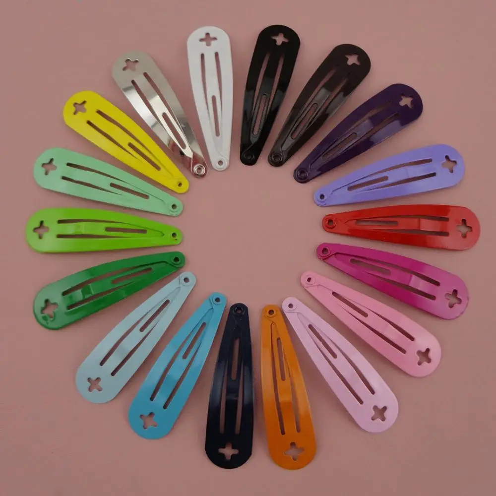 50 шт. Металлические Мини заколки для волос 4 0 см|diy hair clips|metal snap cliphair clip |