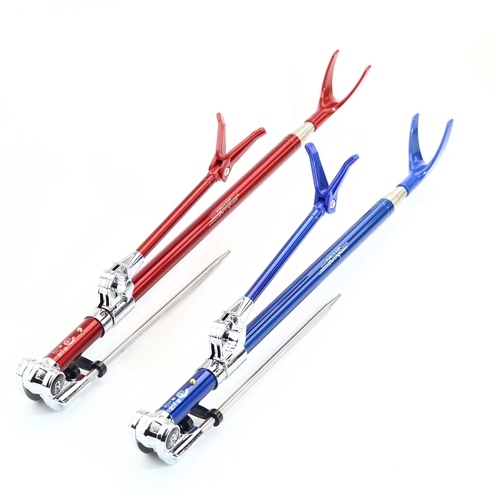 

1.5M-2.3M NEW Fishing Pole Holder Rod Stainless Bracket Angle Fishing Adjustable Telescoping Fishing Tool Hand Rod Holder