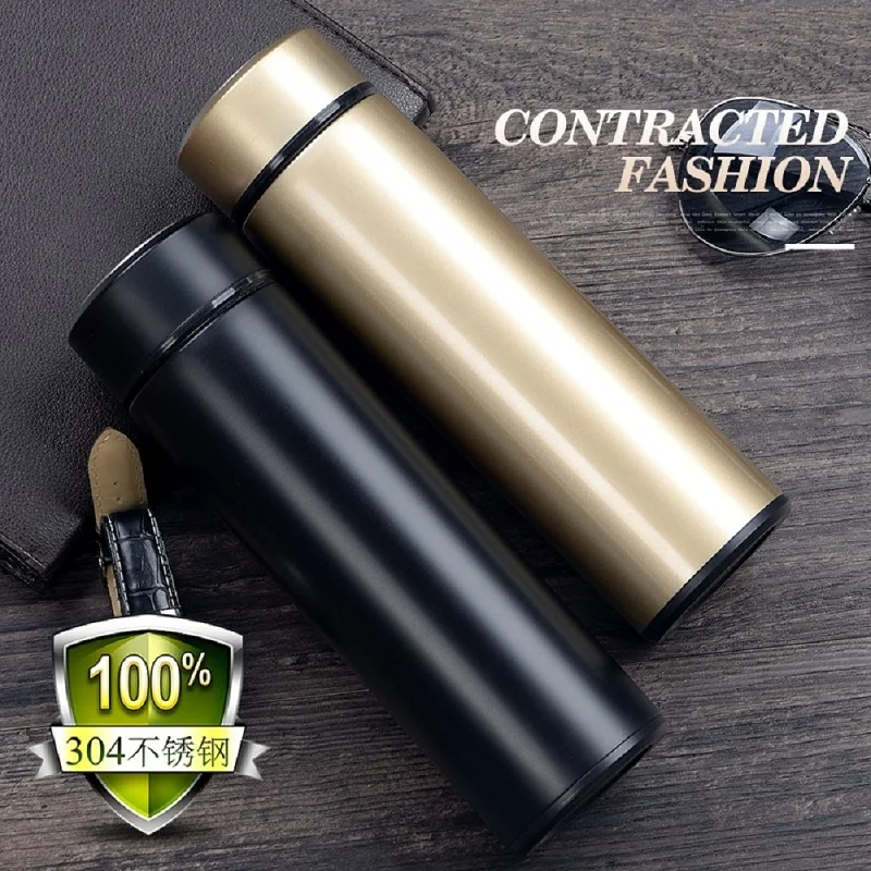 

500ML Vacuum Flask Insulated Cup Double Wall Stainless Steel Thermos Coffee Mug
