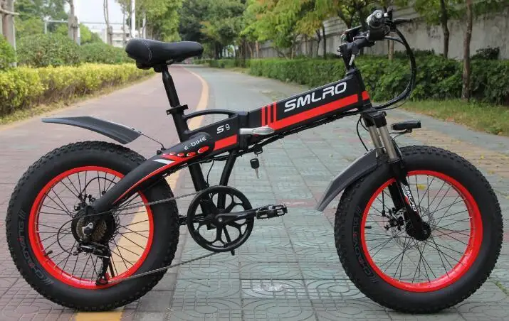 S9f Eu Quality Level 20x4.0 Fat Tire E-bike 48v 10ah 350w Electric Bike 7-speed ebike electric bicycle e bike electric vehicle
