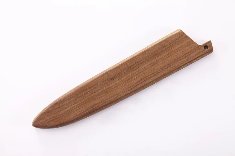 6.5inch Boning Нож шеф-повара, японский нож, защитный набор ножей, деревянный держатель для лезвий, деревянные ножны, кухонный нож, оболочка - Цвет: 6.5inch Boning