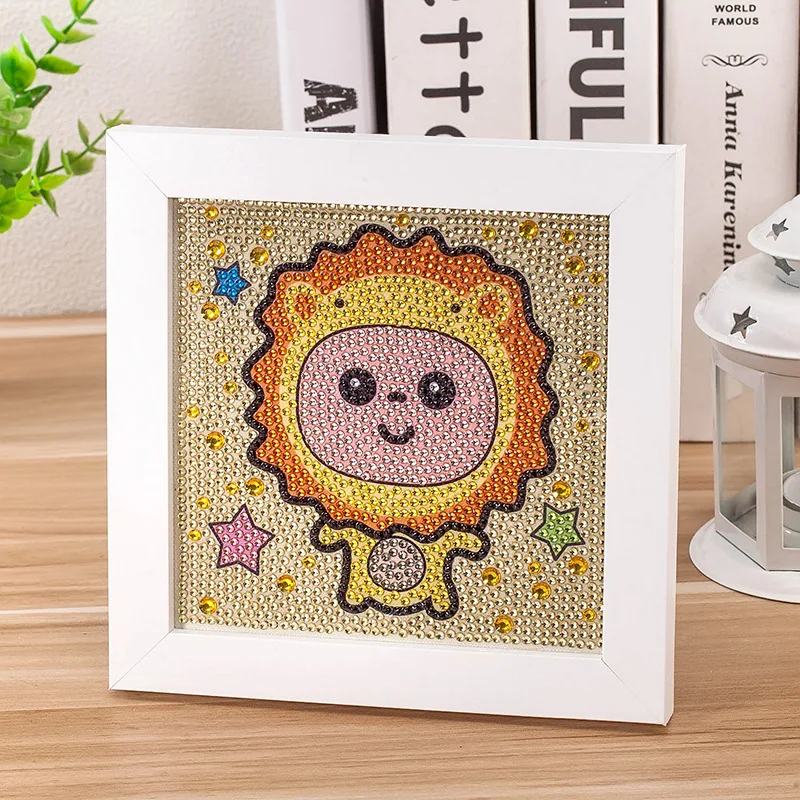 

Diamond Painting Twelve Constellation Map With Frame Embroidery Mosaic Set Diamond Cartoon Cross Stitch Diamond Painting