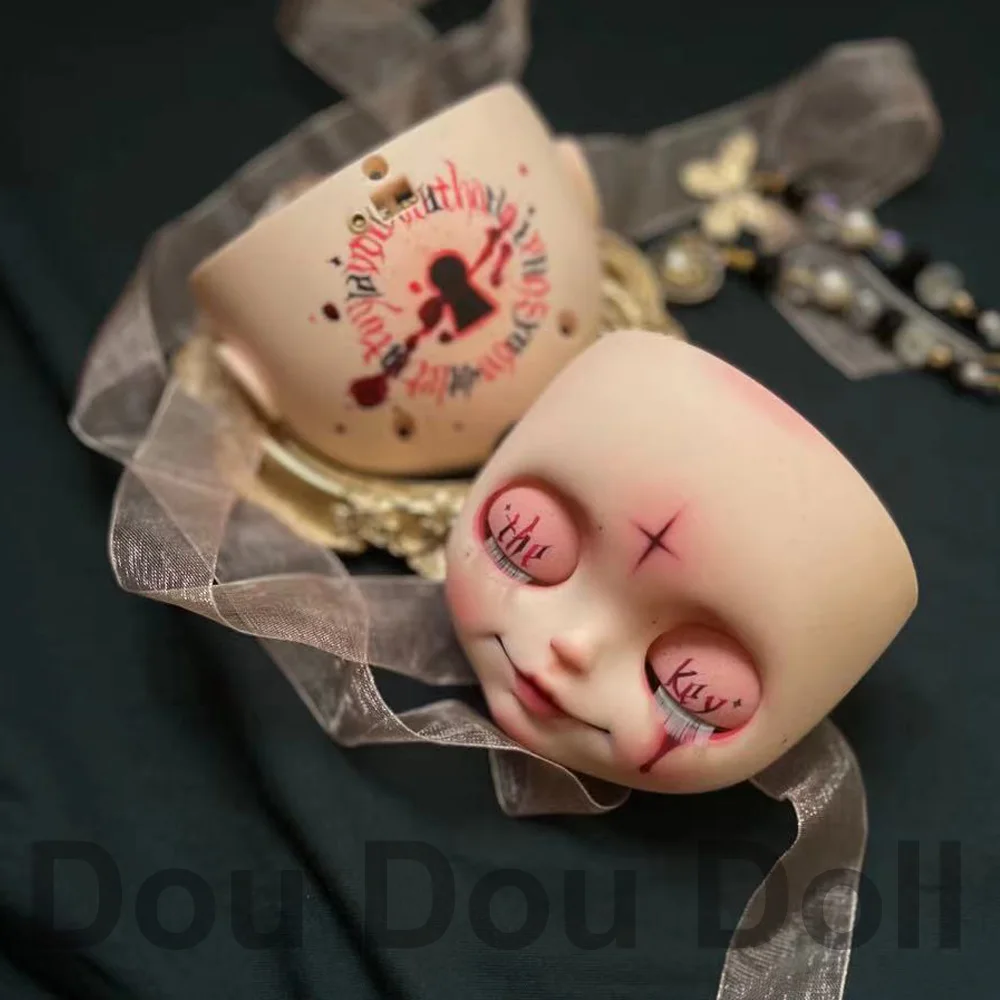 

Кукла ICY NBL + Blyth 1/6, шарнирное тело, 30 см, искусственная, белая, скульптурная щетина и макияж, матовое лицо и спина с глазами для самостоятельной сборки, ваша Blyth