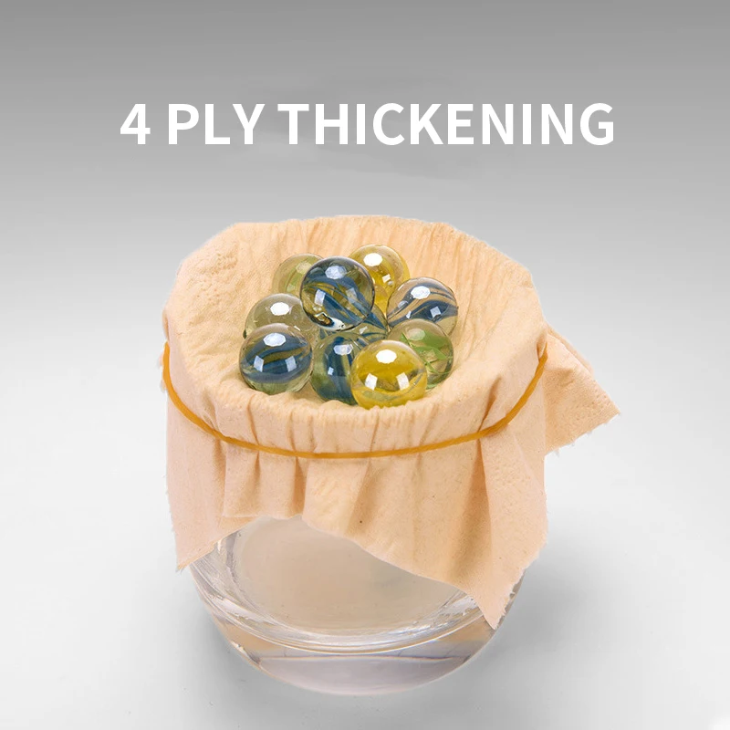 Туалетная бумага 100% переработанная 4 слойная желтая банная Ткань 16 индивидуально