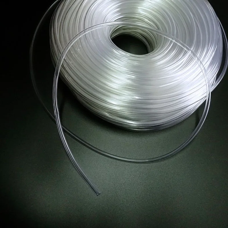 Аквариумная трубка усиленная 4*6 мм прозрачный аквариумный кислородный насос