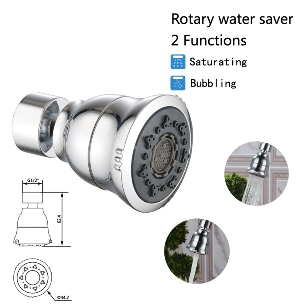 Basin 360 Rotation Sprayer Swivel Sink Aerator Replacement Accessories Bathroom Kitchen Faucet Dual Function Spout Tap Nozzle |