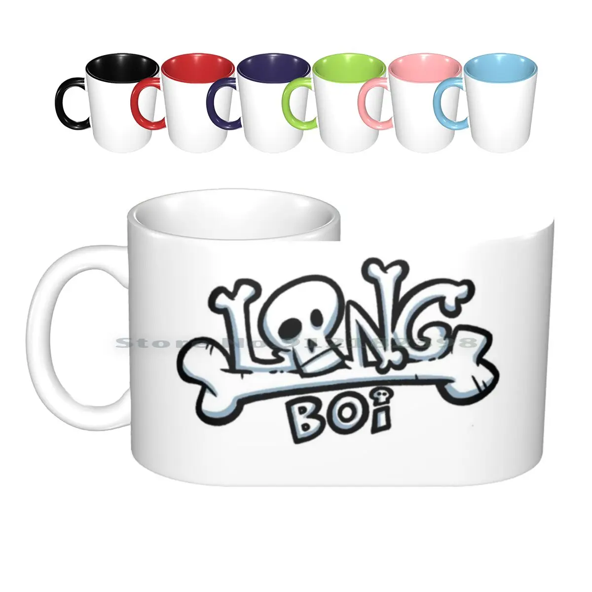 

Электрические кости Подкаст Longboi Скелет керамические кружки кофейные чашки молочный чай Кружка Подкаст спутанный Скелет Ttrpg костный игрово...